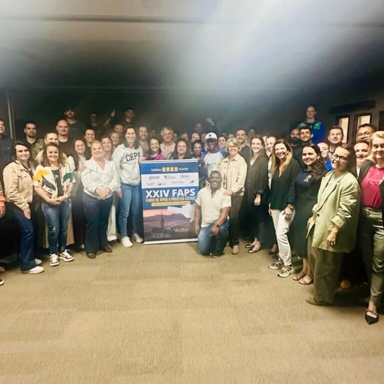 Dia de lançamento da 24ª edição do FAPS, Fundo de Apoio a Projetos Sociais, do IGK! 👏🏻Foi um p